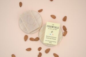 Savon surgras bio lait d’amande et miel - 100g