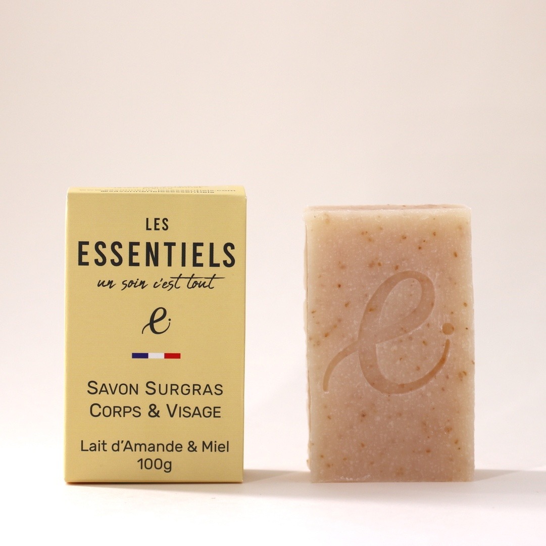 Savon surgras bio lait d’amande et miel - 100g
